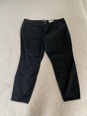 Terra And Sky Black Women's Jeans Size 24 P